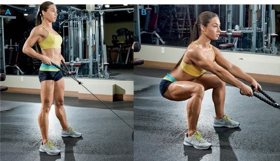 Cable glutes workout hot sale