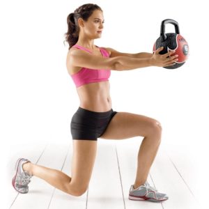 Kettlebell lunges