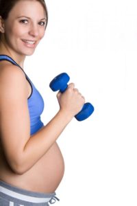 Strength training while pregnant