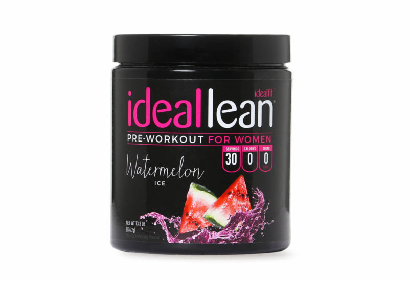 ideallean pre-workout supplement