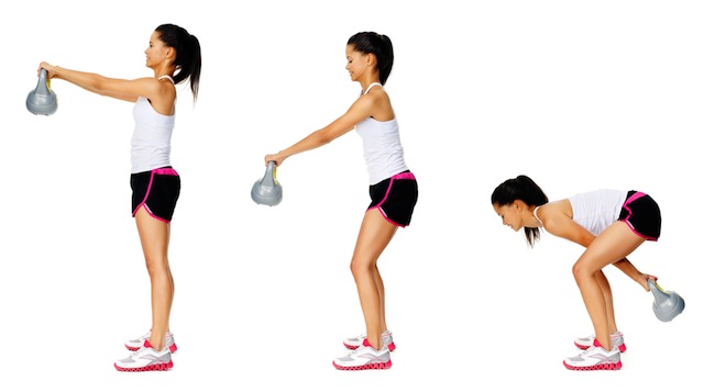 20 Minute Kettlebell HIIT Workout For Fat Loss HeySpotMeGirl