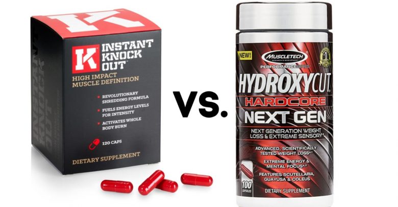 instant knockout vs hydroxycut review