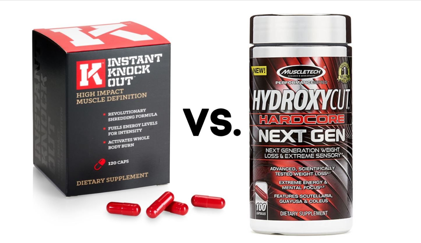 Instant Knockout Cut Vs Hydroxycut - Which Is The Best Fat Burner? 