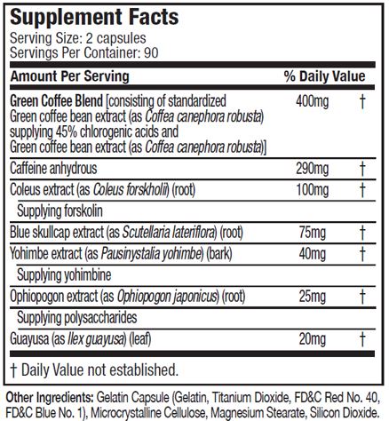 hydroxycut supplement facts in instant knockout vs hydroxycut review