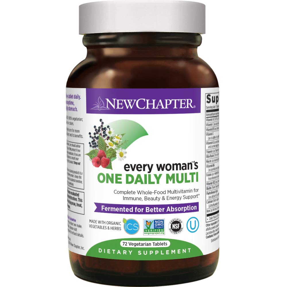 Bottle of New Chapter Every Woman's One Daily Multi