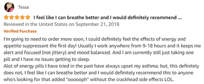 Oxydynamic Fat Scorcher Review - Amazon3