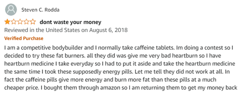 Oxydynamic Fat Scorcher Review - Amazon4