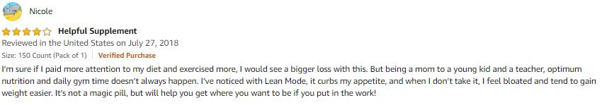 LeanMode Review - Is this stim-free fat burner effective? 102